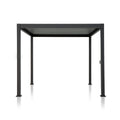 Outdoor Aluminum Pergola with Adjustable Louvred Roof