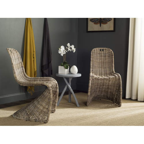 Outdoor Wicker Dining Chair (Set of 2)