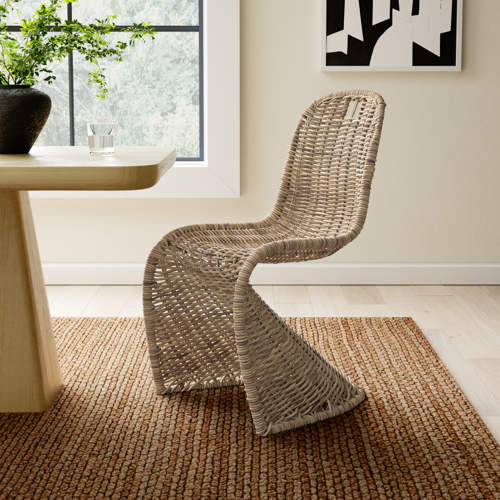 Outdoor Wicker Dining Chair (Set of 2)
