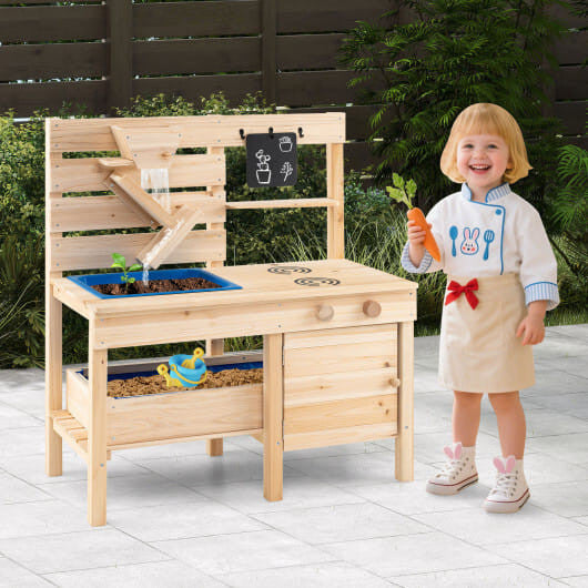 Outdoor Play Pretend Mud Kitchen